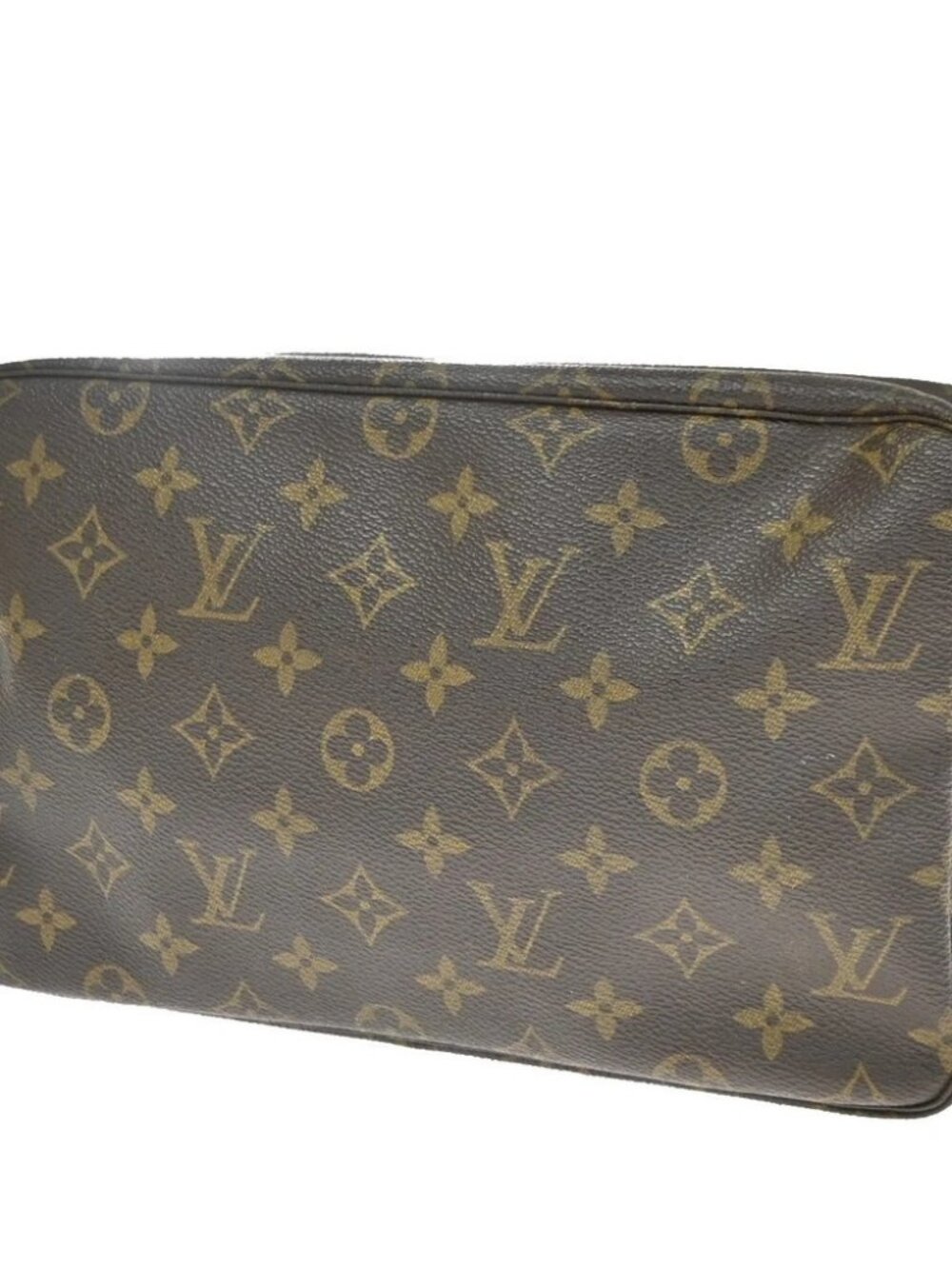 LOUIS VUITTON Trousse Toilette 28 Clutch Hand Bag Monogram Brown M47522 66KE160